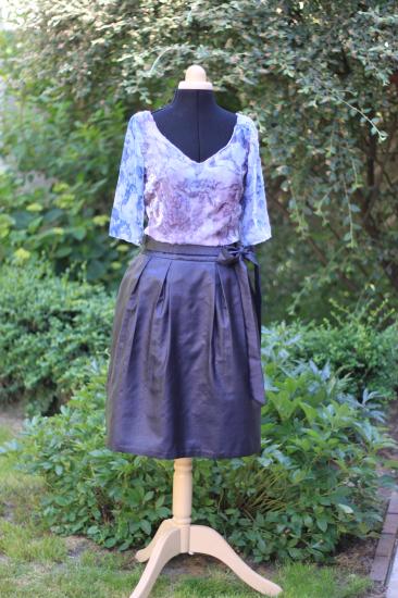Ensemble jupe, ceinture & top (vue de devant)