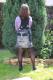 Robe salopette détachable pour faire juste une jupe (dos)